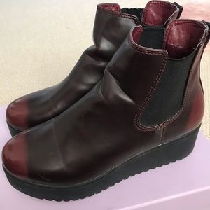 Platform boots by Madden Girl size 7